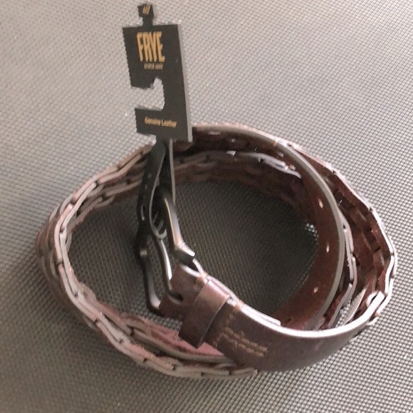 Frye Other - FRYE men’s leather belt size 40